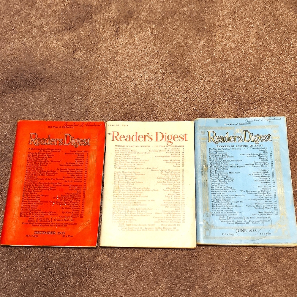Old Readers Digest